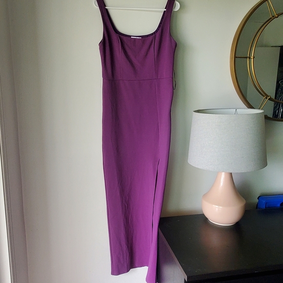 Socialite High Slit Maxi Dress - Picture 1 of 8